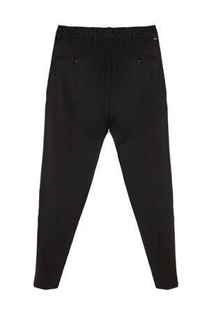 Black virgin wool blend Riccardo trousers BE ABLE | RICCARDOCCMLRNERO